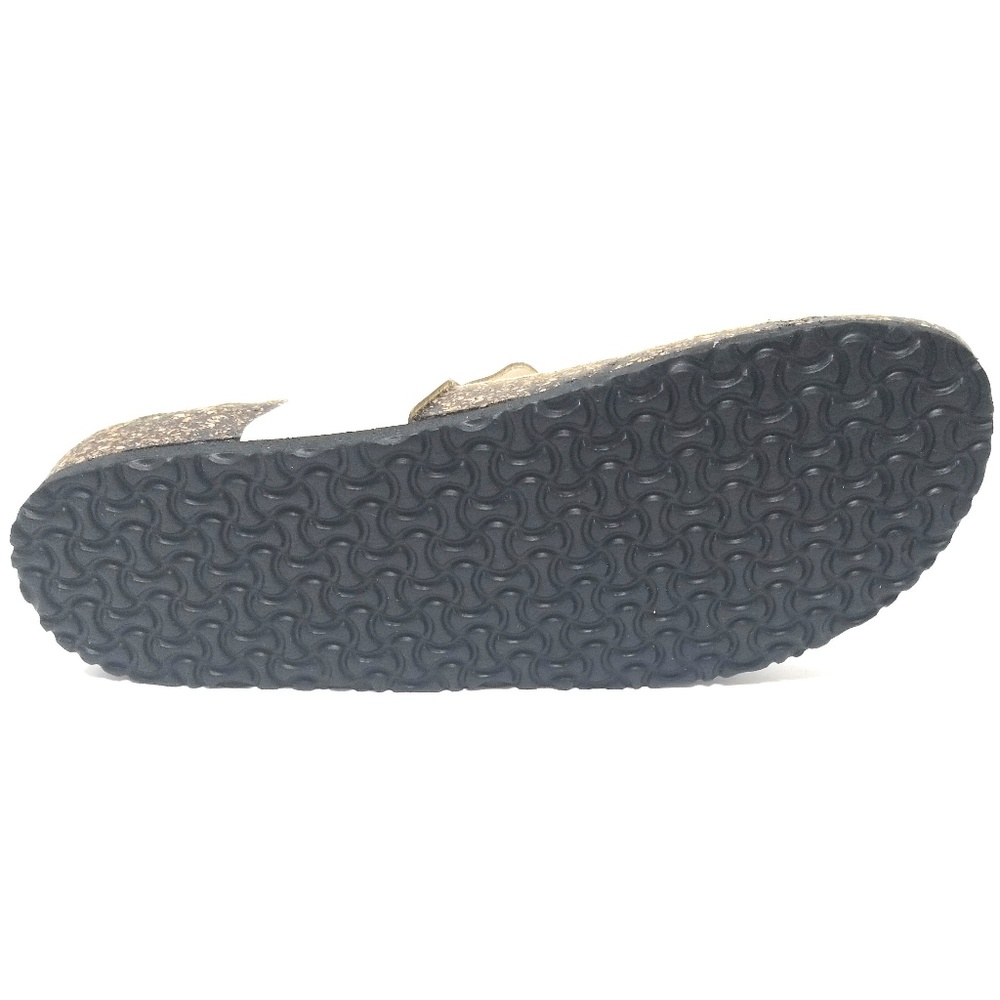 Women Cushioned Cork Thong Sandals in White - Picture 3 of 3